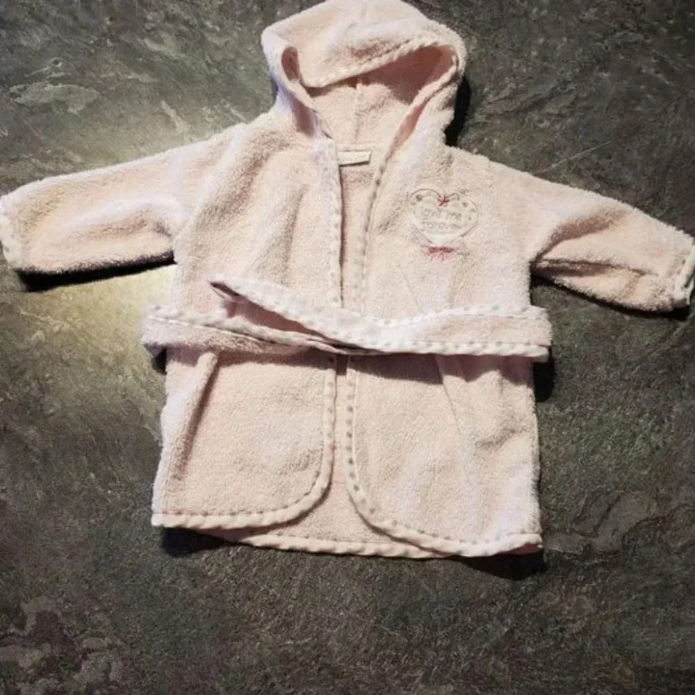 NB Baby Bath Robe - Picture 1 of 4